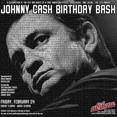 13th Annual Johnny Cash Birthday Bash