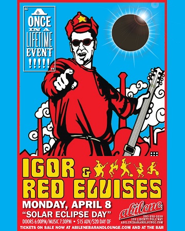 Igor & The Red Elvises- Solar Eclipse Day!